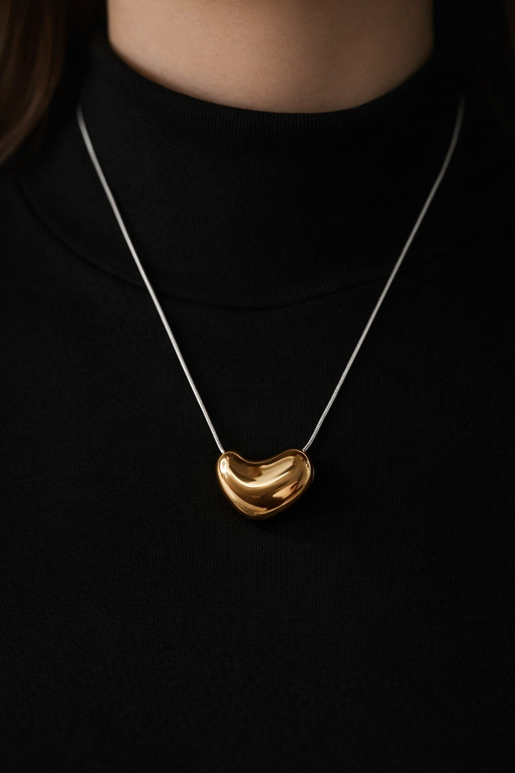 Golden Silver Necklace