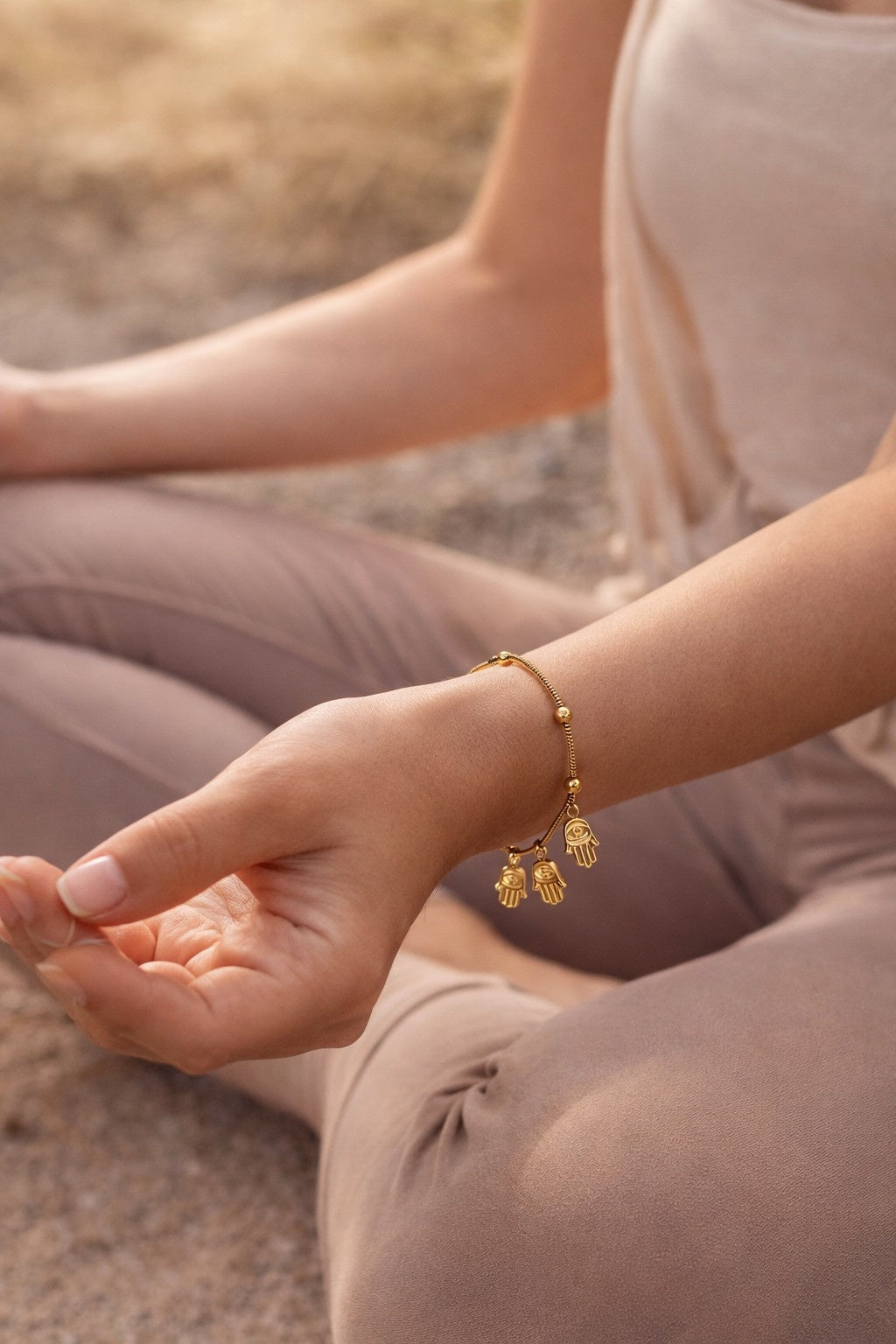 Hamsa Adjustable bracelet