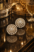 Nooré Royale Studs- Antique brown