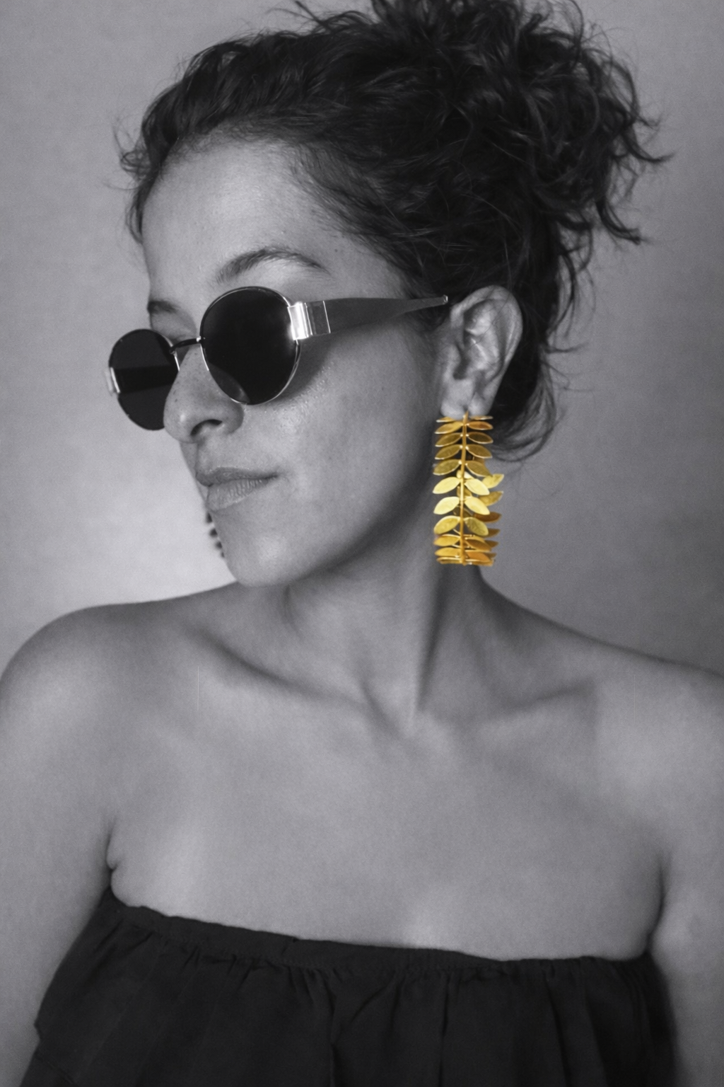 Statement Goldleaf Danglers