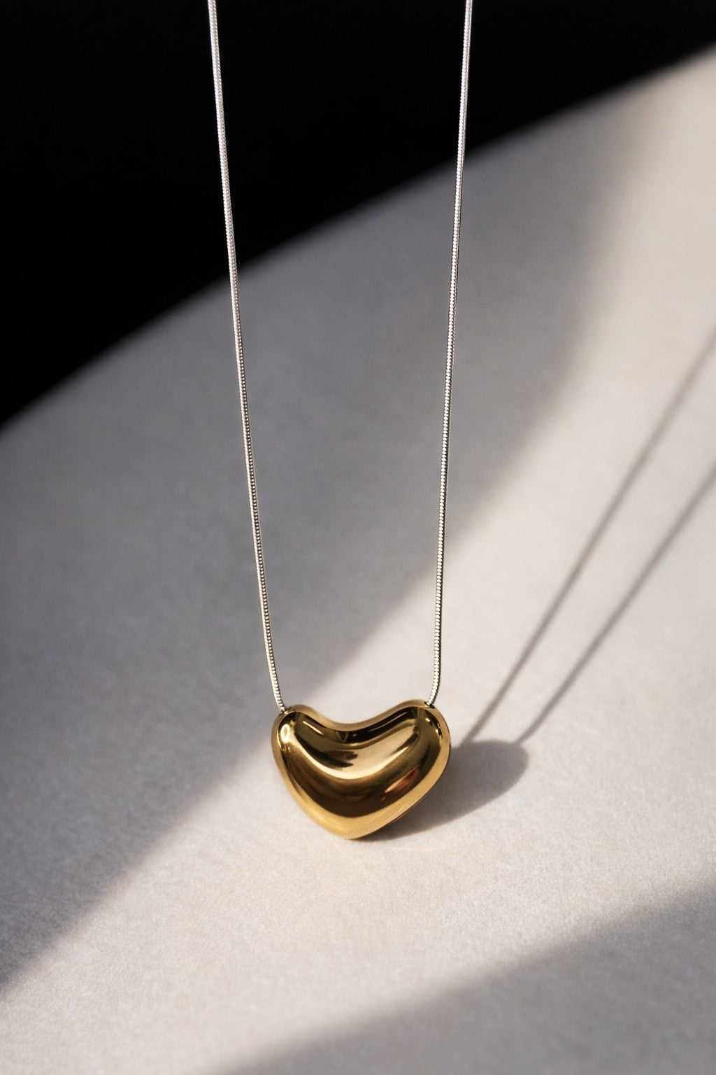 Golden Silver Necklace