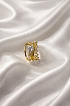 Cosmic curve Adjustable ring