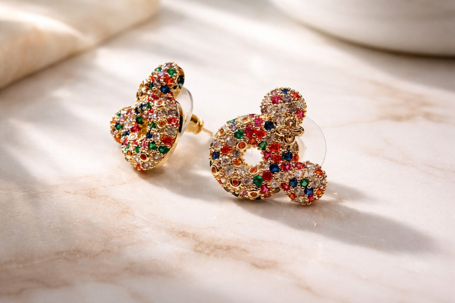 Mickey Mouse Studs- Multicolor