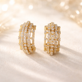 Diamond Small hoops