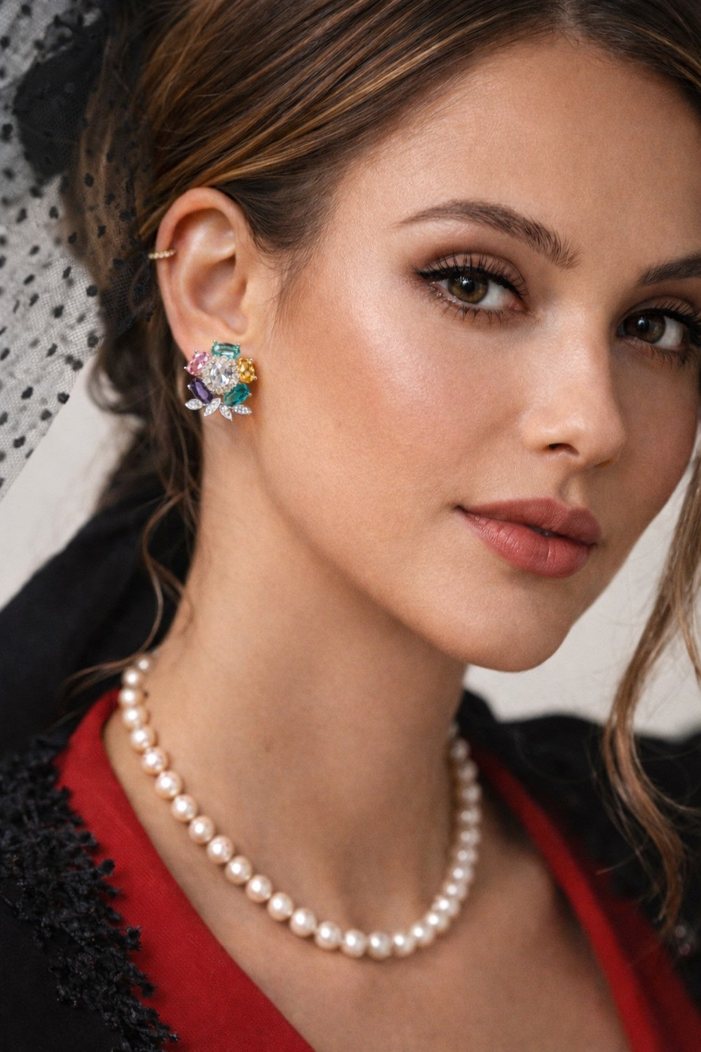 Aheli Studs- Multicolour