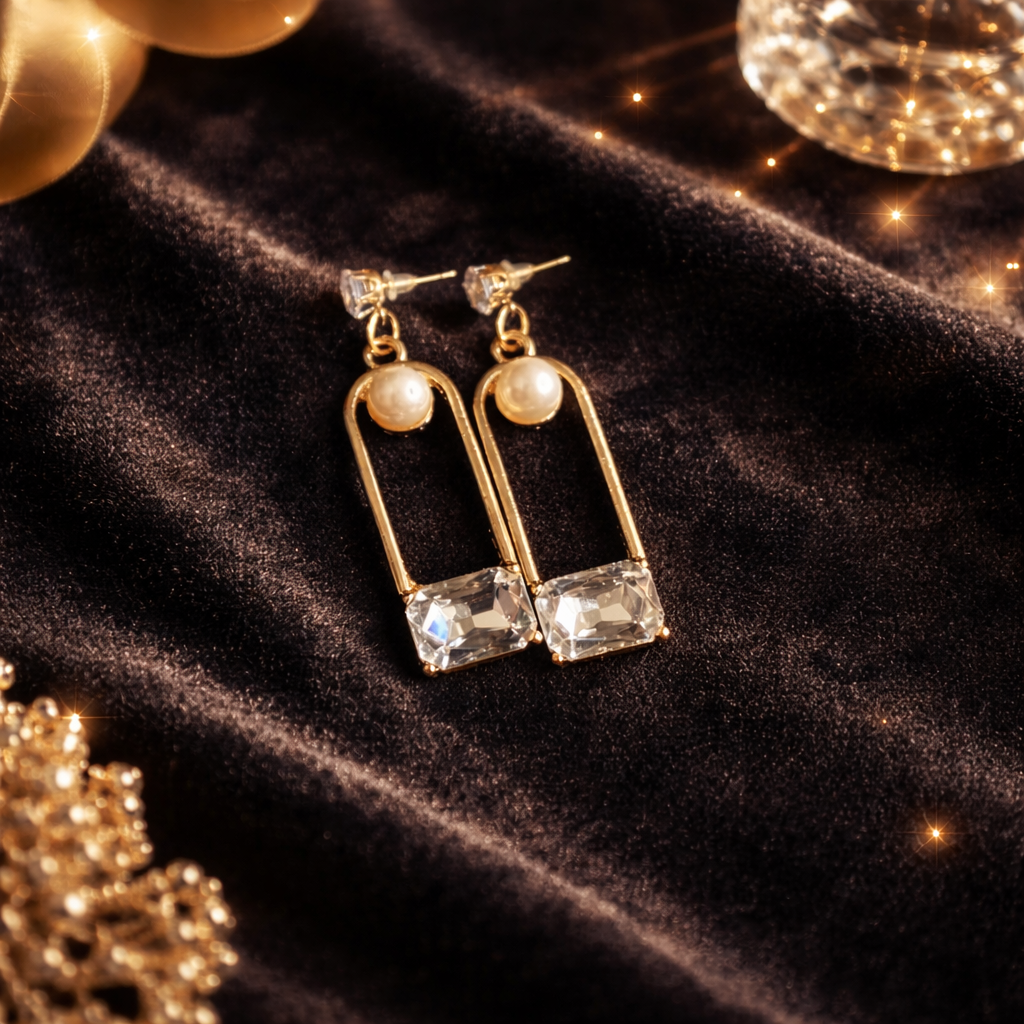 Geometric funky Earrings