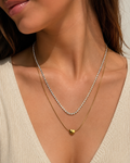 Double layered necklace