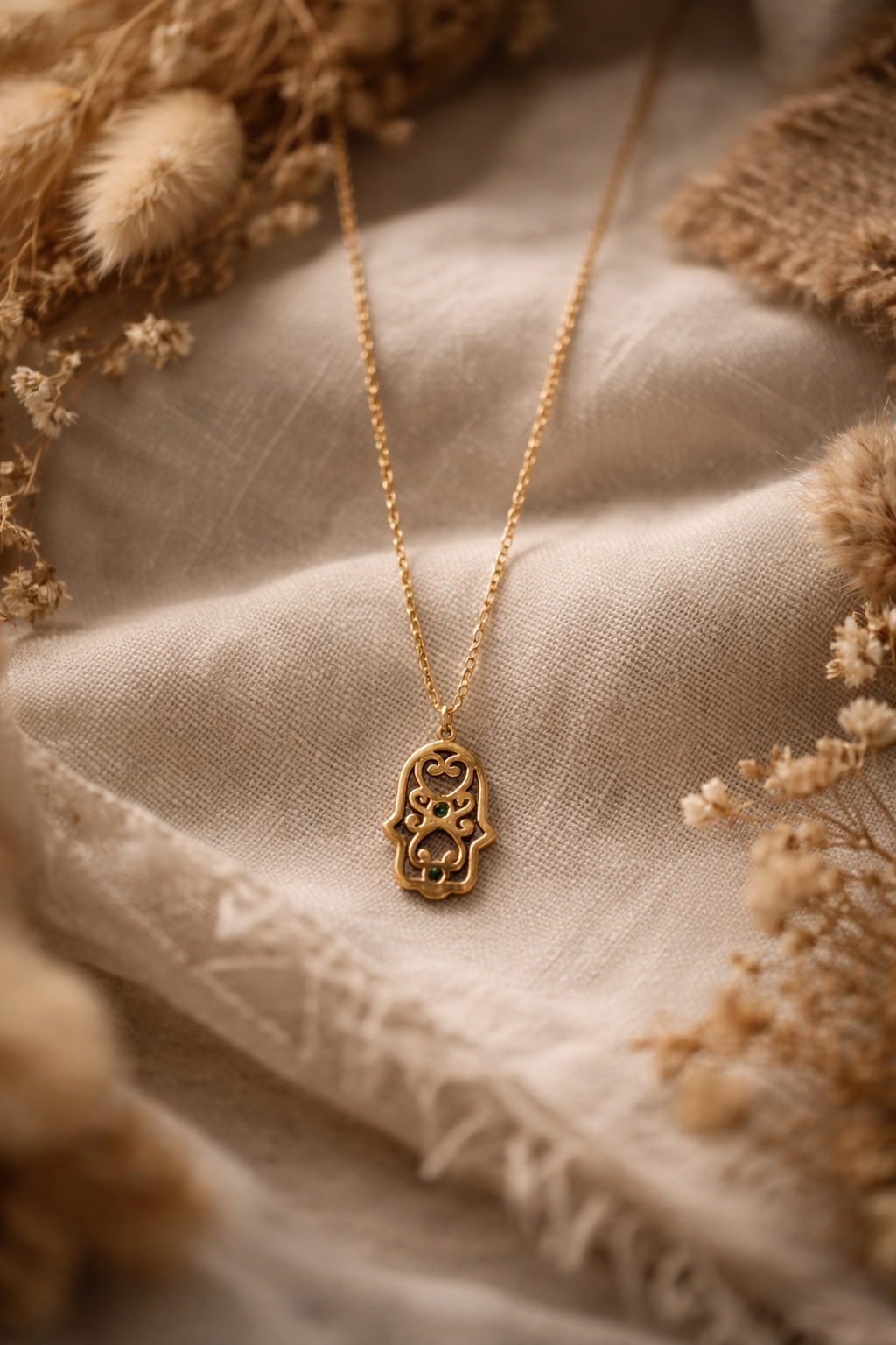 Hamsa Grace Necklace