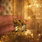 Statement Goldleaf Danglers