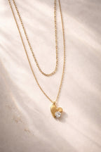 Heart double Chain