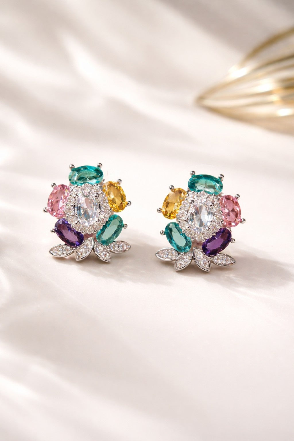 Aheli Studs- Multicolour