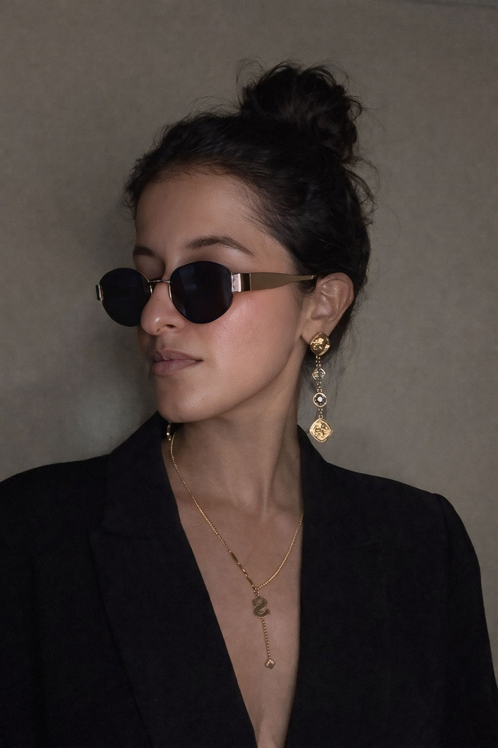 Minimal Fall earrings
